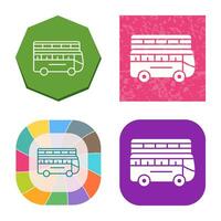 Double Bus Vector Icon