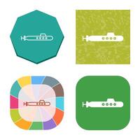 Submarine Vector Icon