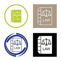 Law and Order Vector Icon