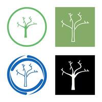 Tree with no Leaves Vector Icon