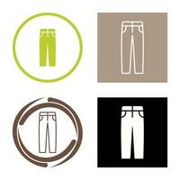 Men's Pants Vector Icon