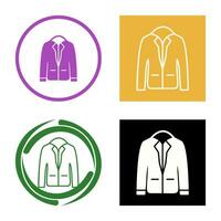 icono de vector de chaqueta elegante