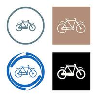 icono de vector de bicicleta