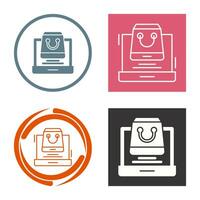 Online Shopping Vector Icon