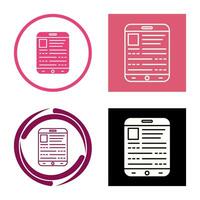 Ebook Vector Icon