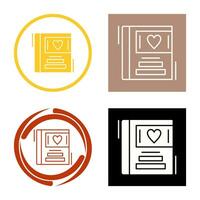 Wedding Album Vector Icon