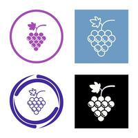 Grapes Vector Icon