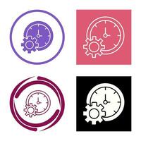 Time Setting Vector Icon