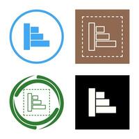 Object Alignment Vector Icon