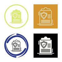 Protection Policy Vector Icon