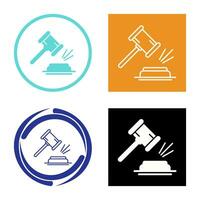 Gavel Vector Icon