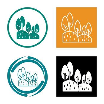 Forest Vector Icon