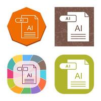 AI Vector Icon