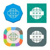 World Wide Web Vector Icon