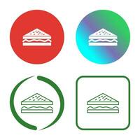 Unique Sandwich Vector Icon