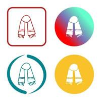 Warm Scarf Vector Icon