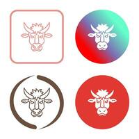 Bison Vector Icon