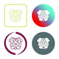 Bulldog Vector Icon