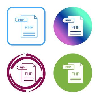 PHP Vector Icon