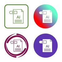 AI Vector Icon