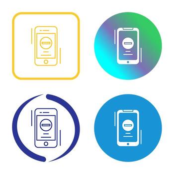 quitar icono de vector