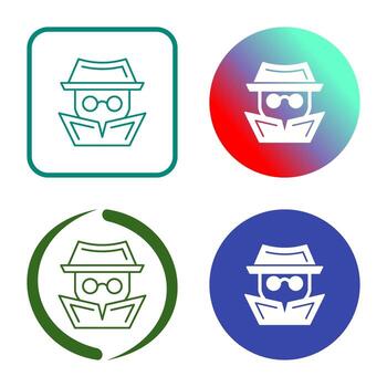 Hacker Vector Icon