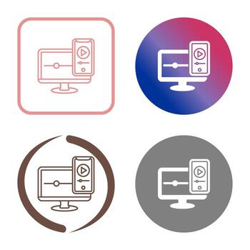 icono de vector sensible