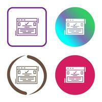 Complete Vector Icon
