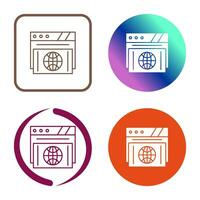 Browser Vector Icon