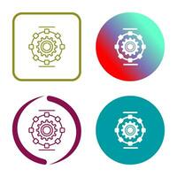Automated Process Vector Icon