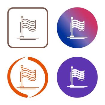 icono de vector de bandera