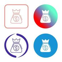 Money Bag Vector Icon