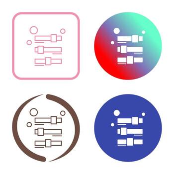 cambiar, vector, icono vector
