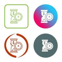 Time is Money Vector Icon