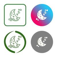 Sleeping Vector Icon