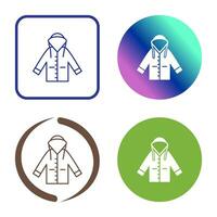 Raincoat Vector Icon