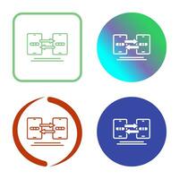 Data Synchronization Vector Icon