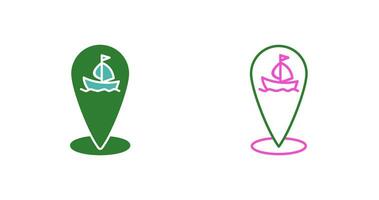 Shipping Location Vector Icon