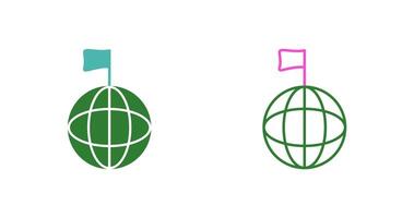 Unique Global Signals Vector Icon