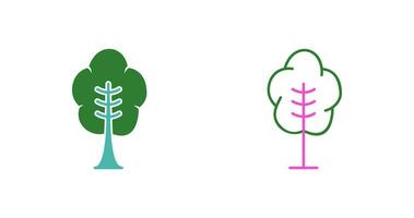 icono de vector de árbol