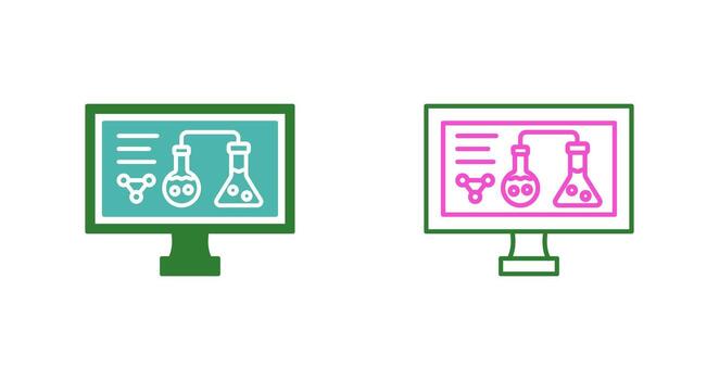 icono de vector de experimento