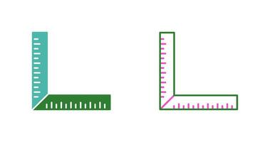 square Ruler Vector Icon