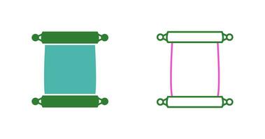 Scroll of Paper Vector Icon
