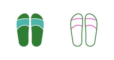 Slippers Vector Icon