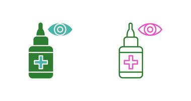 Eye Drop Vector Icon