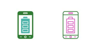 Mobile Battery Vector Icon