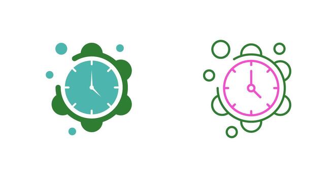 icono de vector de reloj