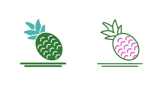 Pineapple Vector Icon