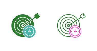 In Time Vector Icon