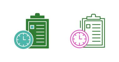 Time Management Vector Icon